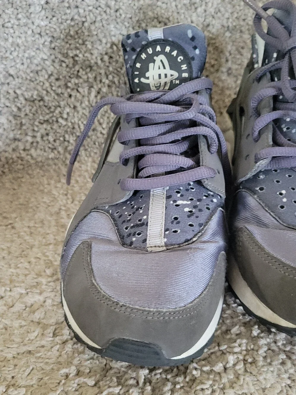 Nike Air Huarache Run Print Womens Sneakers Size 6.5